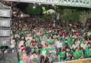 Sahuayo vibra con el triunfo de México ante Ecuador; la Plaza Principal se convierte en punto de encuentro para la afición