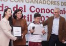 Reconoce Bedolla el talento estudiantil, entrega laptops a los 52 ganadores de la Olimpiada del Conocimiento Infantil 2026