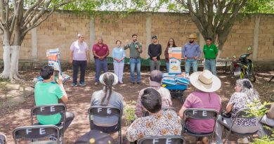 Gobierno de Sahuayo fortalece alianza con el Estado para respaldar al campo; entregan semilla de maíz a productores