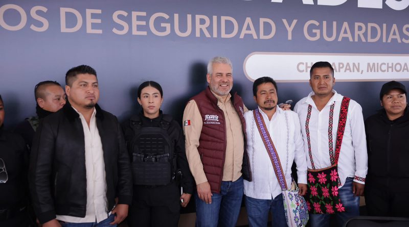 Fundamental seguir coordinados, ustedes son nuestras guías en territorio: Bedolla a Kuarichas
