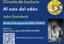 La UAER Jiquilpan invita a descubrir el universo de John Steinbeck en su próximo Círculo de Lectura