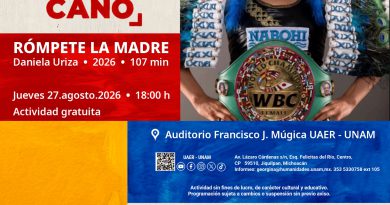 La función será gratuita y se realizará el jueves 27 de agosto en el auditorio de la UAER-UNAM