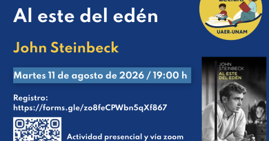 La UAER Jiquilpan invita a descubrir el universo de John Steinbeck en su próximo Círculo de Lectura