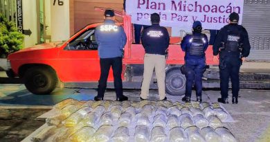 Asegura SSP cerca de 45 kilos de marihuana ocultos en vehículo; hay 2 detenidos