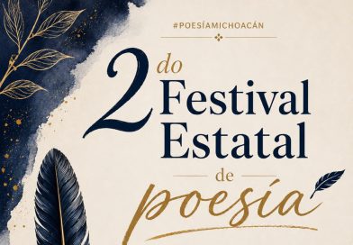 Sahuayo será sede del Segundo Festival Estatal de Poesía, un encuentro que fortalece la vida cultural de Michoacán