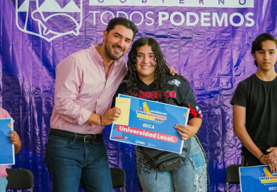 Beca Educativa de Sahuayo busca aliviar gasto familiar y fortalecer permanencia escolar