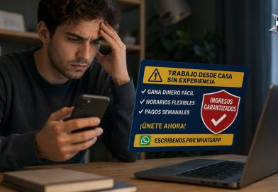 Cuidado con las ofertas de trabajo sospechosas, podría tratarse de un intento de fraude