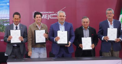 Firma Bedolla fideicomiso del Parque Bajío; inicia con 100 mdp aportados por iniciativa privada