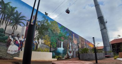 El mural más grande de Michoacán se encuentra en la Plaza de la Ranita en Uruapan