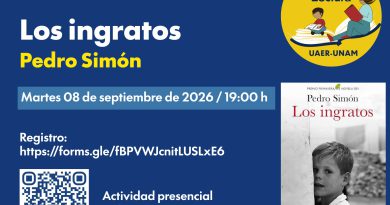 “Los ingratos”: una mirada literaria a la infancia y la memoria llega al Círculo de Lectura de la UAER-Jiquilpan