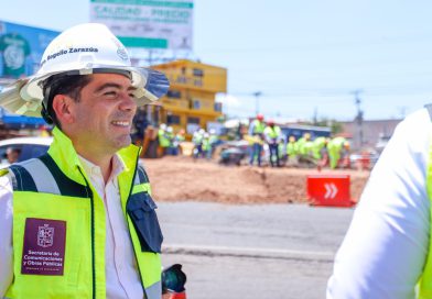 Transformamos distribuidores viales de Morelia en parques y espacios de convivencia: Rogelio Zarazúa