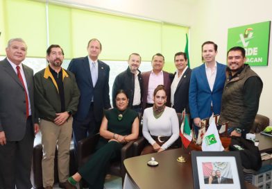 GPPVEM destaca unidad del Partido Verde para acompañar a Torres Piña