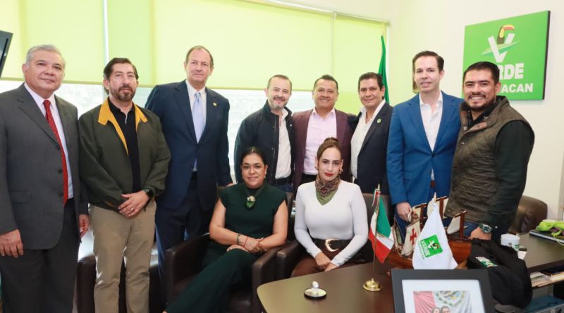 GPPVEM destaca unidad del Partido Verde para acompañar a Torres Piña