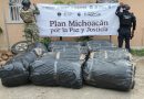 SSP y Marina aseguran camioneta con casi media tonelada de marihuana en Lázaro Cárdenas