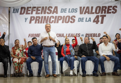 Nuestra lucha es por la auténtica transformación de Michoacán: Morón