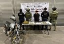 SSP detiene a hombre armado tras reporte de disparos en la vía pública en Morelia