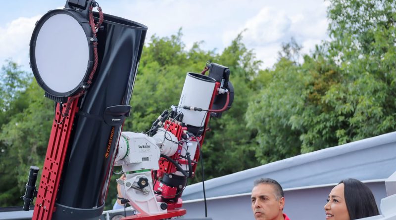 El Planetario de Morelia se renueva con un domo motorizado, telescopios nuevos y pantalla 360°